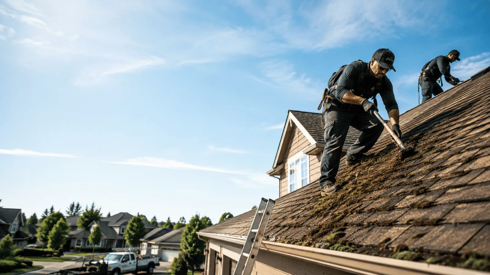 Roof Moss Removal in Thayer, IA near me